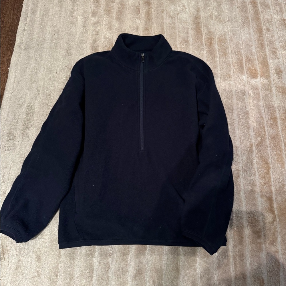 Lululemon True Navy Half-Zip pullover XS
